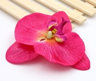 Stor Orkide hårclips, pink - den sødeste orkide til håret